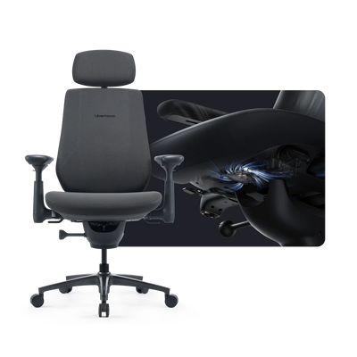 Basic Bundle Maxis Airflow Graphite 52cm Chair1
