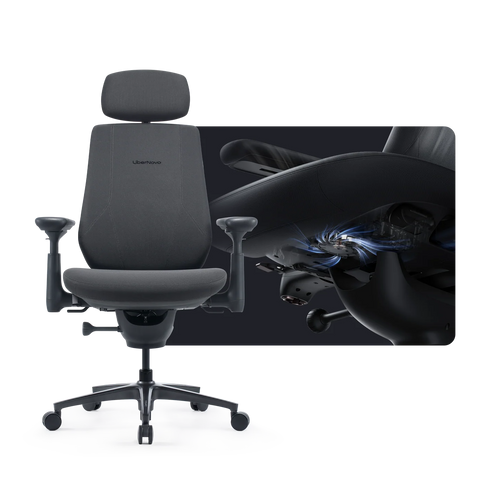 Basic Bundle Maxis Airflow Graphite 52cm Chair1