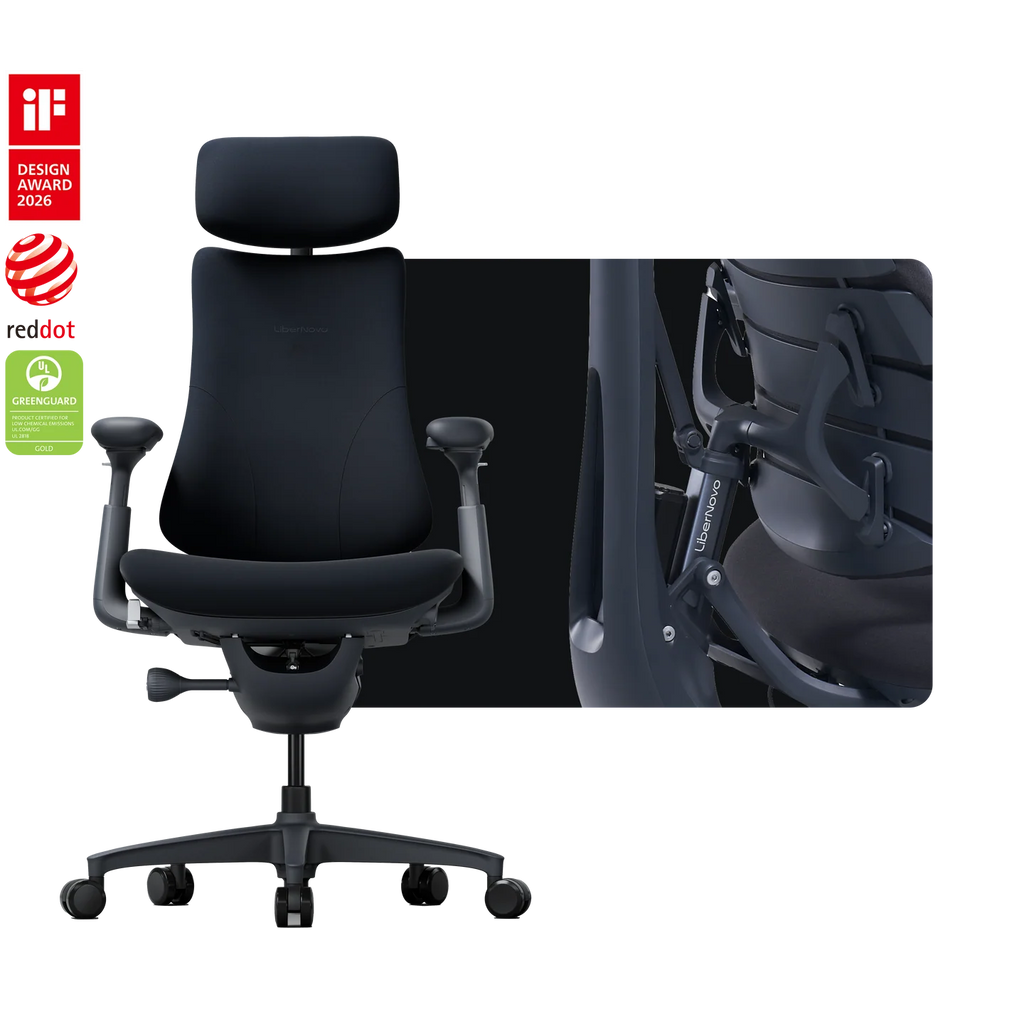 Basic Bundle Libernovo Omni Midnight Black 45cm Chair1