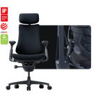 Basic Bundle Libernovo Omni Midnight Black 48cm Chair1
