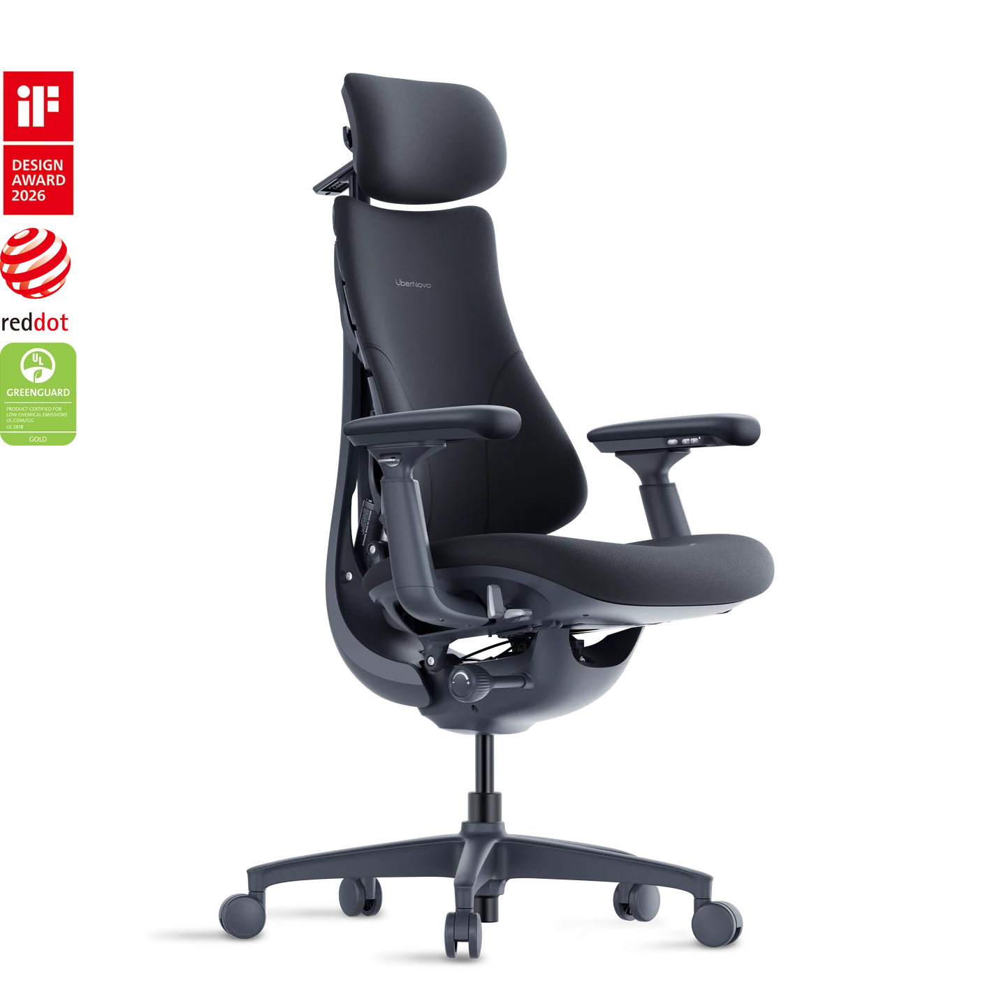 Basic Bundle Libernovo Omni Midnight Black 48cm Chair2