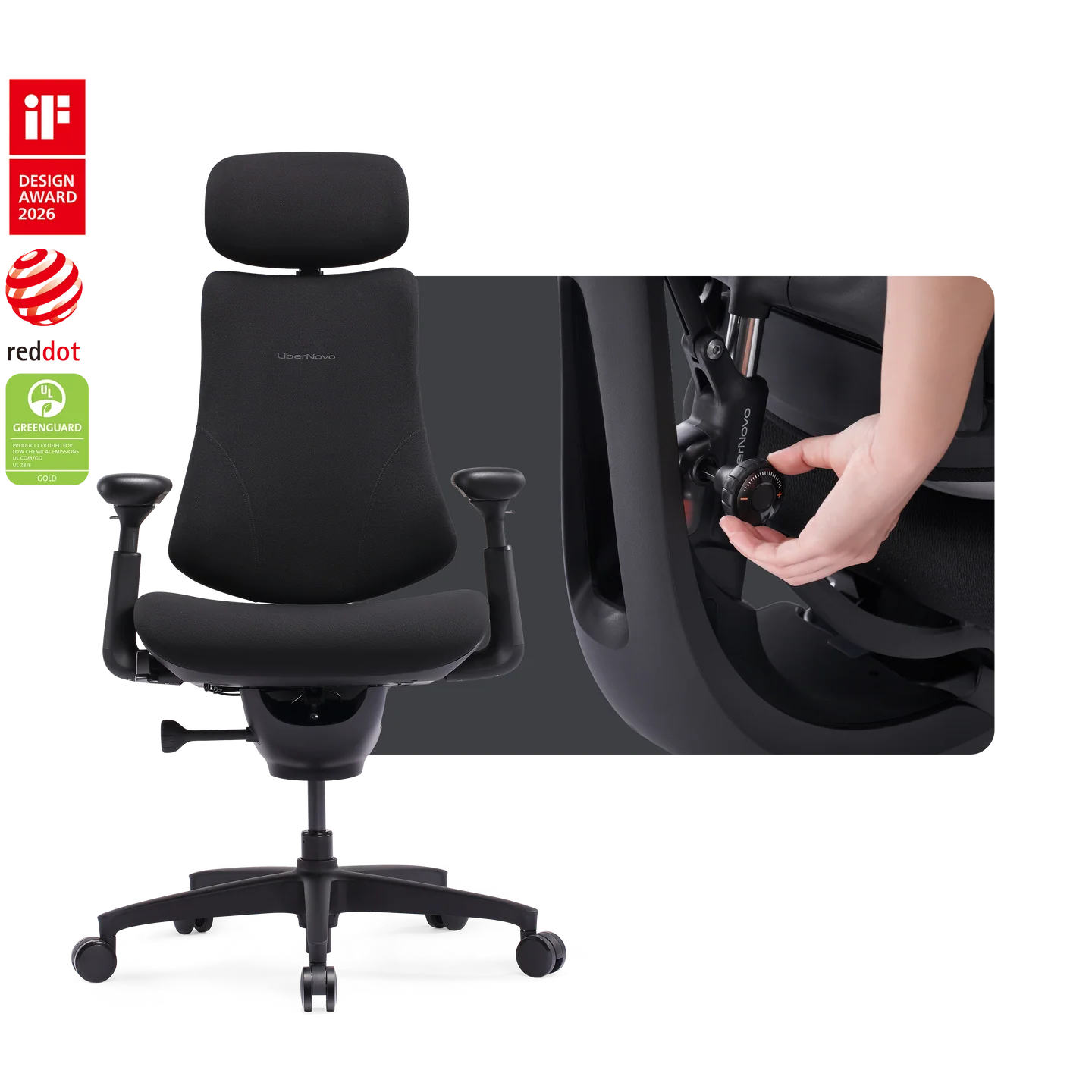 Basic Bundle Omni SE Obsidian 45cm Chair1
