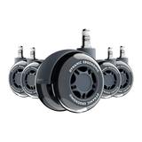 LiberNovo 2.95" Dual Rubber Chair Wheels
