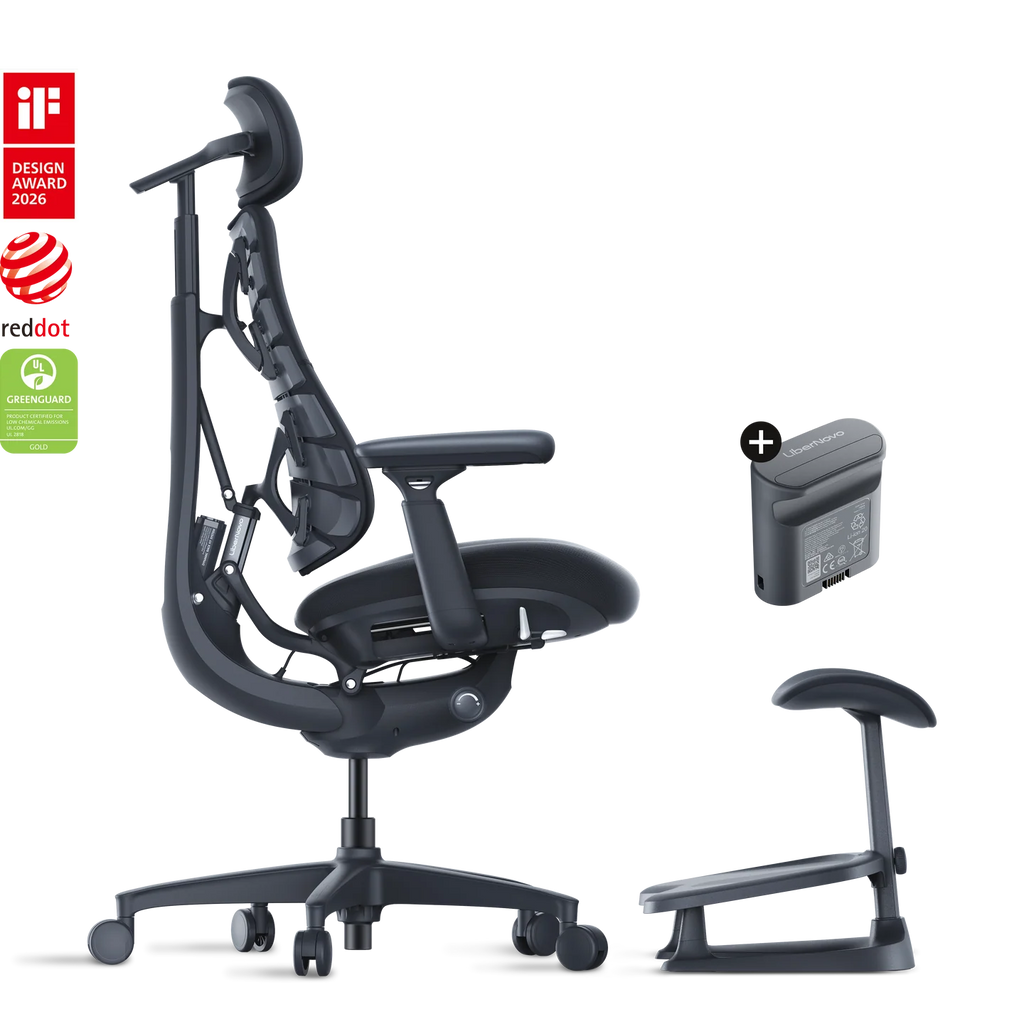 Pro Bundle Libernovo Omni Midnight Black 45cm Chair2