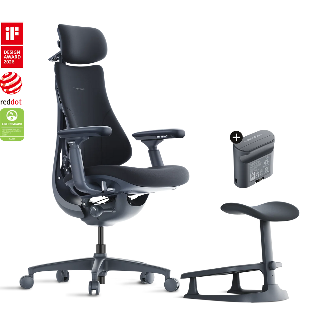 Pro Bundle Libernovo Omni Midnight Black 48cm Chair1
