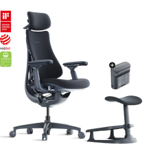 Pro Bundle Libernovo Omni Midnight Black 48cm Chair1