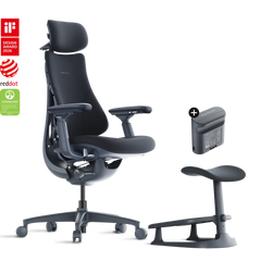 Pro Bundle Libernovo Omni Midnight Black 48cm Chair1