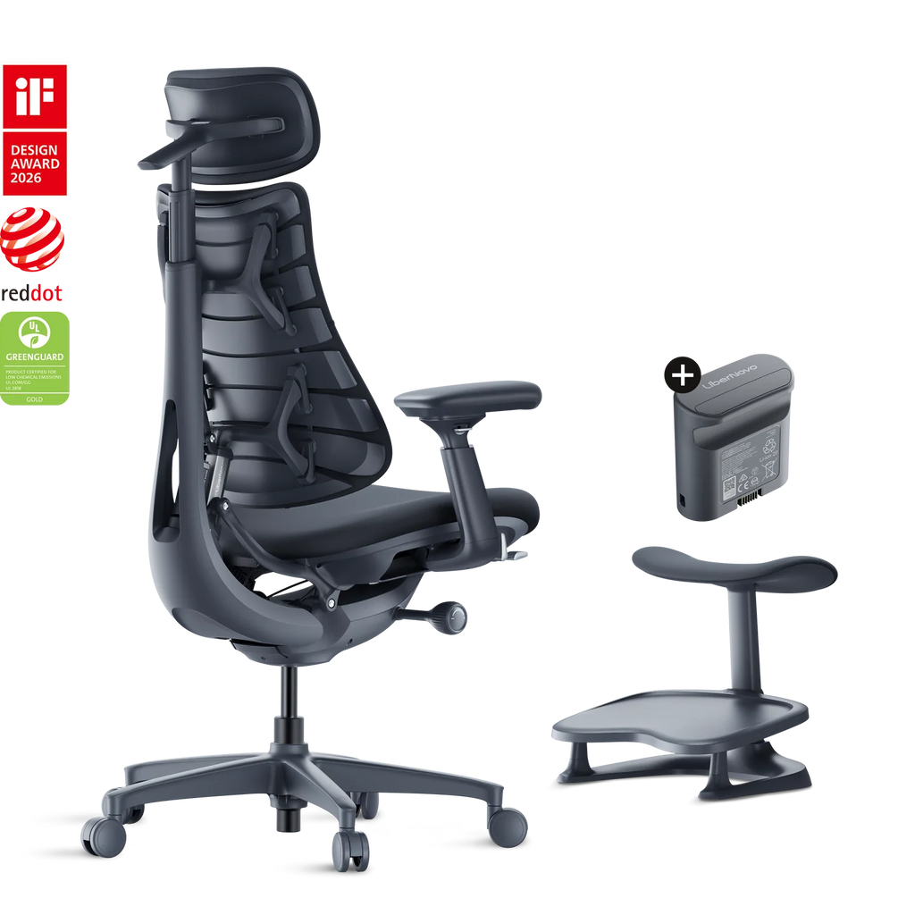 Pro Bundle Libernovo Omni Midnight Black 48cm Chair3