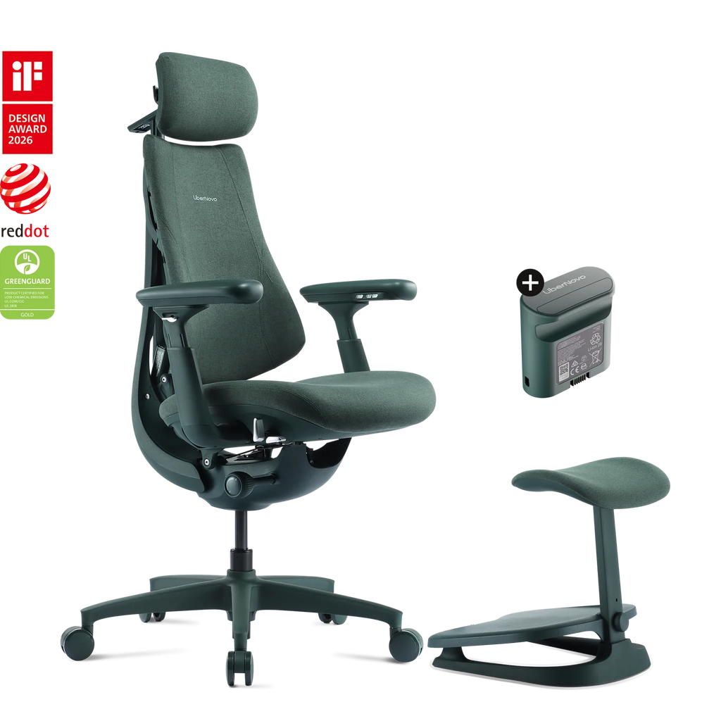 Pro Bundle Libernovo Omni Moss Green 45cm Chair1