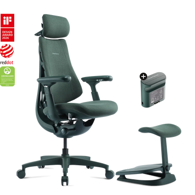 Pro Bundle Libernovo Omni Moss Green 45cm Chair1