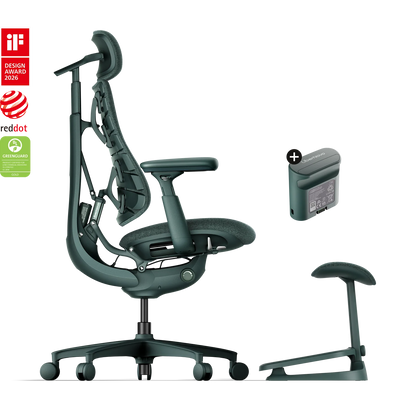 Pro Bundle Libernovo Omni Moss Green 45cm Chair2