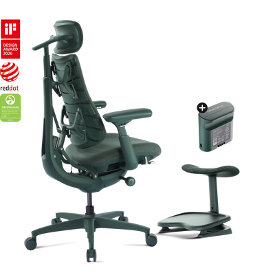 Pro Bundle Libernovo Omni Moss Green 45cm Chair3