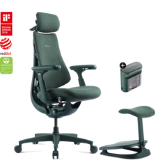 Pro Bundle Libernovo Omni Moss Green 48cm Chair1
