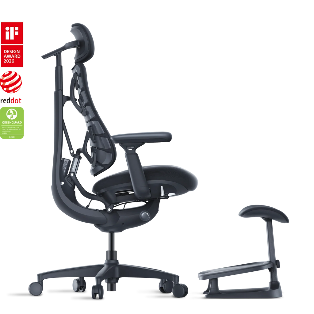 Standard Bundle Libernovo Omni Midnight Black 45cm Chair2
