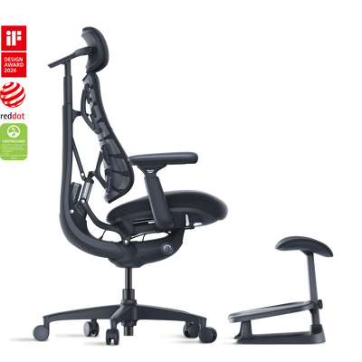 Standard Bundle Libernovo Omni Midnight Black 45cm Chair2