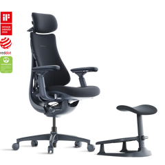 Standard Bundle Libernovo Omni Midnight Black 48cm Chair1