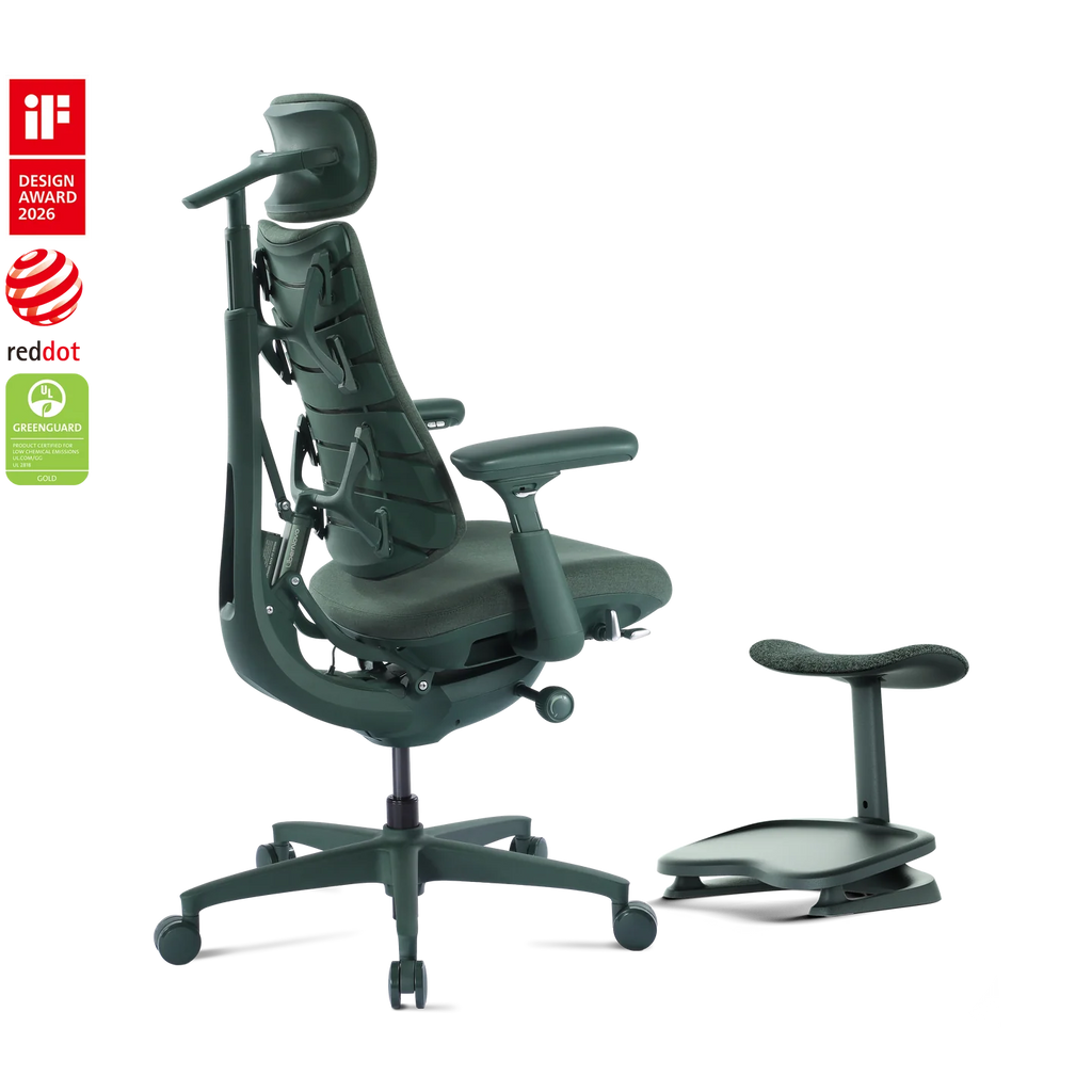 Standard Bundle Libernovo Omni Moss Green 45cm Chair2