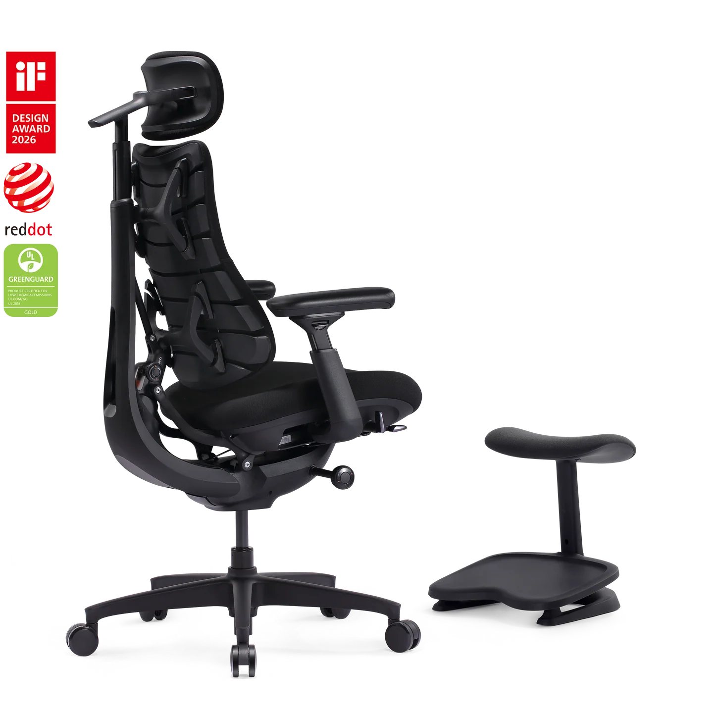 Standard Bundle Omni SE Obsidian 48cm Chair1